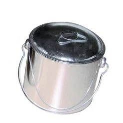 Pots, Pans, And Billies Campfire Billy Can With Lid 1.5L