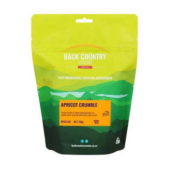 Food And Snacks Back Country Cuisine Freeze Dried Apricot Crumble 2 Serves 3 Food And Snacks Back Country Cuisine Freeze Dried Apricot Crumble 2 Serves