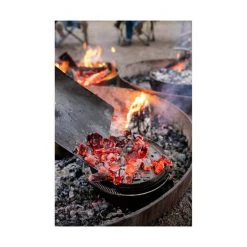Camping Cookware Campfire Pre Seasoned Cast Iron Camp Oven 4.5 Quart -Camping Equipment Sales Shop BCF 213607 10 hi res