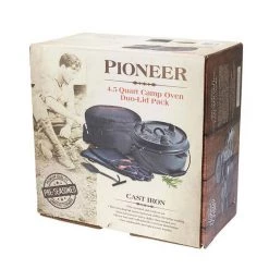 Camping Cookware Campfire Premium Camp Oven 4.5 Quart -Camping Equipment Sales Shop BCF 213611 04 hi res