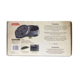 Camping Cookware Campfire Premium Camp Oven 4.5 Quart -Camping Equipment Sales Shop BCF 213611 05 hi res