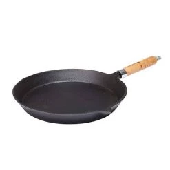 Camping Cookware Campfire Pre Seasoned Frypan 25cm