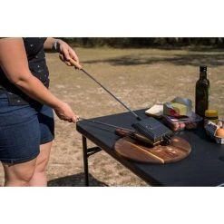 Camping Cookware Campfire Cast Iron Jaffle Iron - Jumbo, Single 15 Camping Cookware Campfire Cast Iron Jaffle Iron - Jumbo, Single -Camping Equipment Sales Shop BCF 213618 07 hi res