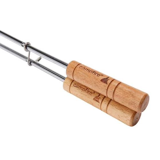 Camping Cookware Campfire Cast Iron Jaffle Iron - Double, Pre Seasoned 6 Camping Cookware Campfire Cast Iron Jaffle Iron - Double, Pre Seasoned - Image 4