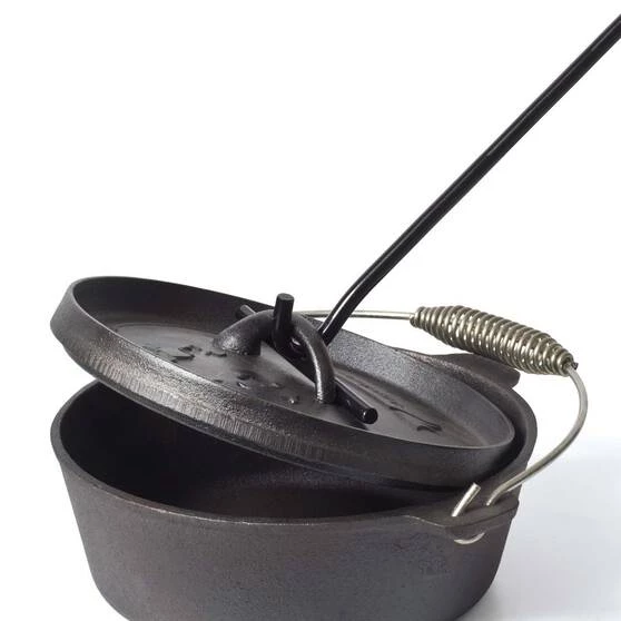 Camping Cookware Campfire Camp Oven Lid Lifter 3 Camping Cookware Campfire Camp Oven Lid Lifter