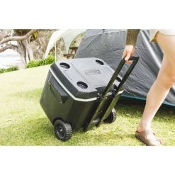 Iceboxes And Soft Coolers Coleman Wheeled Cooler 57L -Camping Equipment Sales Shop BCF 540163 04 hi res