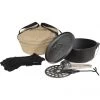 All4Adventure Camping Cookware All 4 Adventure 7.5QT Cast Iron 6pc Set -Camping Equipment Sales Shop BCF 574600 hi res