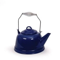 Pots, Pans, And Billies Wanderer Enamel Kettle 2.5L