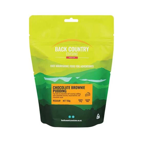 Food And Snacks Back Country Cuisine Freeze Dried Chocolate Brownie Pudding 1 Serve 3 Food And Snacks Back Country Cuisine Freeze Dried Chocolate Brownie Pudding 1 Serve