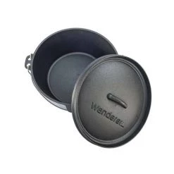 Camping Cookware Wanderer Settler 9QT Cast Iron Set - 9 Piece 36 Camping Cookware Wanderer Settler 9QT Cast Iron Set - 9 Piece -Camping Equipment Sales Shop BCF 602300 08 hi res