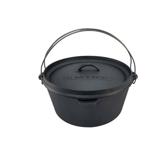 Camping Cookware Wanderer Settler 9QT Cast Iron Set - 9 Piece 12 Camping Cookware Wanderer Settler 9QT Cast Iron Set - 9 Piece - Image 11