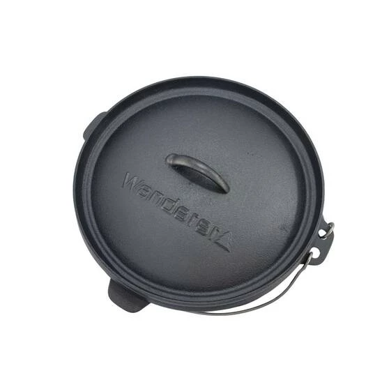 Camping Cookware Wanderer Settler 9QT Cast Iron Set - 9 Piece 13 Camping Cookware Wanderer Settler 9QT Cast Iron Set - 9 Piece - Image 12