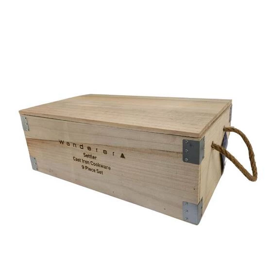 Camping Cookware Wanderer Settler 9QT Cast Iron Set - 9 Piece 27 Camping Cookware Wanderer Settler 9QT Cast Iron Set - 9 Piece - Image 26