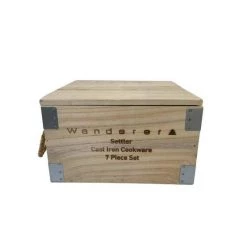 Camping Cookware Wanderer Settler 4.5QT Cast Iron Set -7 Piece -Camping Equipment Sales Shop BCF 602321 06 hi res