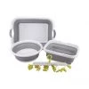 Camping Cookware Wanderer 4 Piece Pop Up Laundry Set 2 Camping Cookware Wanderer 4 Piece Pop Up Laundry Set -Camping Equipment Sales Shop BCF 605483 hi res