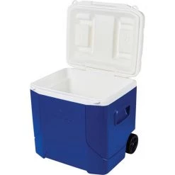 Iceboxes And Soft Coolers Igloo 51L Roller Cooler -Camping Equipment Sales Shop BCF 605668 02 hi res