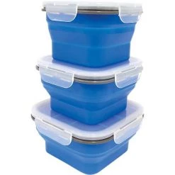Camping Cookware Companion Pop Up Food Containers 3 Pack 5 Camping Cookware Companion Pop Up Food Containers 3 Pack -Camping Equipment Sales Shop BCF 627973 01 hi res