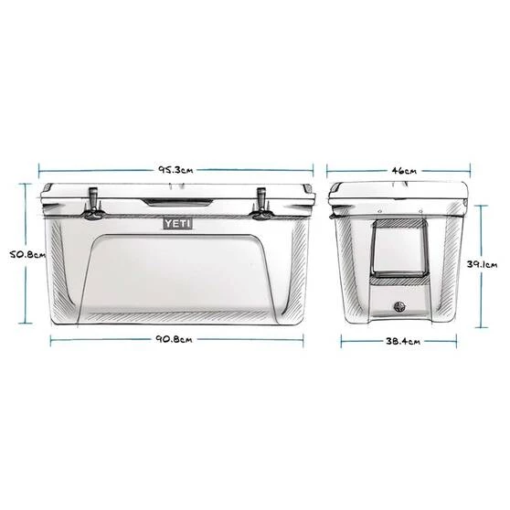 Iceboxes And Soft Coolers YETI® Tundra® 105 Hard Cooler Tan 6 Iceboxes And Soft Coolers YETI® Tundra® 105 Hard Cooler Tan - Image 4