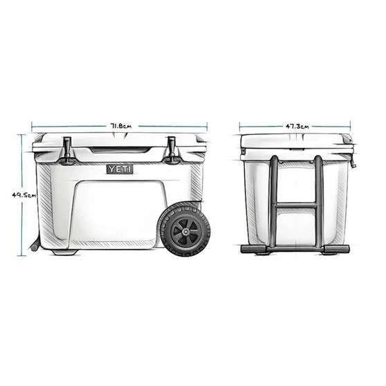 Iceboxes And Soft Coolers YETI® Tundra Haul™ Hard Cooler Tan 6 Iceboxes And Soft Coolers YETI® Tundra Haul™ Hard Cooler Tan - Image 4