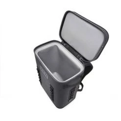 Iceboxes And Soft Coolers YETI® Hopper Backflip™ 24 Soft Cooler Backpack Charcoal -Camping Equipment Sales Shop BCF 629344 03 charcoal hi res